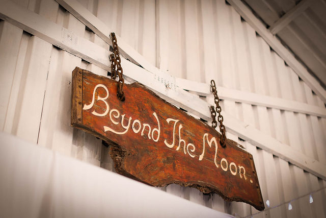 Beyond the Moon signage